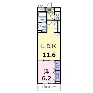 EVERY【3階】の間取り