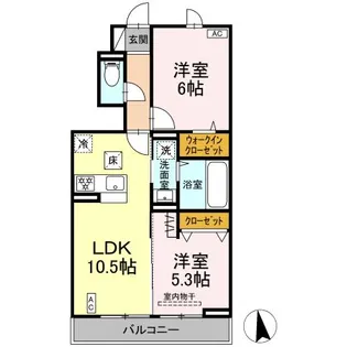 (仮称)DーROOMすみよし台 B【1階】の間取り
