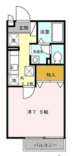 パインヒル鵠沼【1階】の間取り