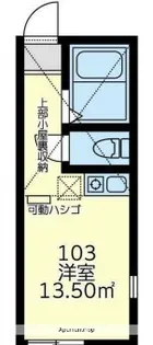 ユナイト上大岡リューベック【1階】の間取り