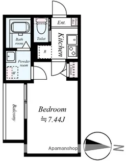 GRADUS相武台前【2階】の間取り