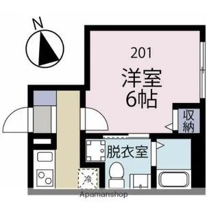 ベイテラス追浜夏島【2階】の間取り