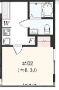 アザーレ・パッシオ本厚木A【2階】の間取り