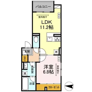 ボアブロンシュ深見【3階】の間取り