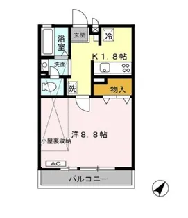 リビエール・ビラ【2階】の間取り