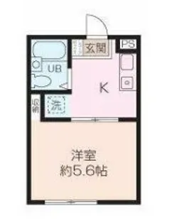 細貝ハイツ【2階】の間取り