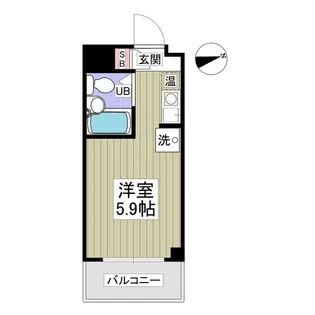 ドリームスペースマンション【2階】の間取り