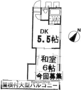 ホワイトハイツ 1号【2階】の間取り
