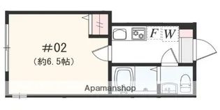 1Kの間取り画像