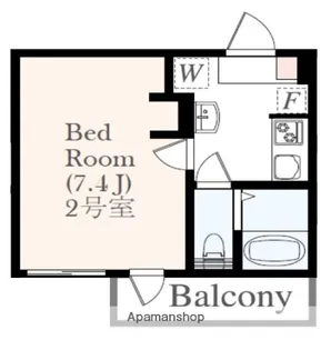 アザーレ・シド海老名【3階】の間取り