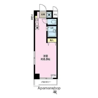 メゾンゼルコーワ【4階】の間取り