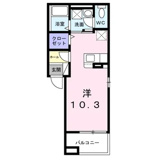 ピクシー【2階】の間取り