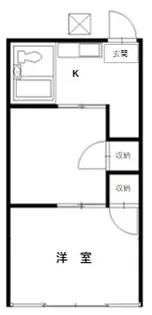 神奈川県秦野市今泉【アパート】の間取り