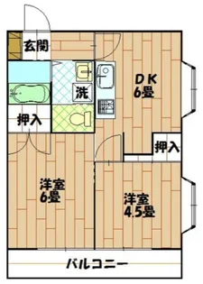 長島ビル【2階】の間取り