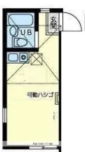 ユナイト阪東橋シドニーの杜【1階】の間取り