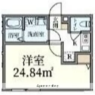 スノーフレークふちのべ【1階】の間取り