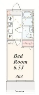 アザーレ・クオン海老名【3階】の間取り