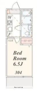 アザーレ・クオン海老名【3階】の間取り