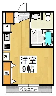 クレインビラ【1階】の間取り
