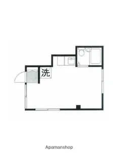 サンクレスタ三富【3階】の間取り