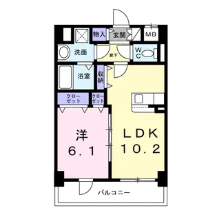 スリールステラ【3階】の間取り