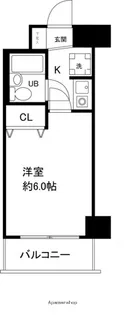 T’S GARDEN梶ヶ谷【4階】の間取り