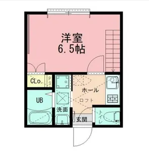 NOIR RESIDENCE KIKUNA【2階】の間取り