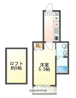 レイディアンス寺谷【1階】の間取り