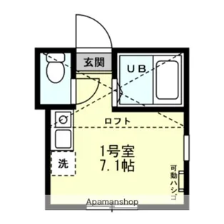 根岸スパイス・ガールズ【2階】の間取り