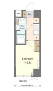 SHOKEN RESIDENCE横浜白楽【1階】の間取り