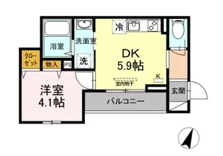 メルシー芙蓉10【3階】の間取り
