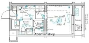 MIND武蔵中原【2階】の間取り