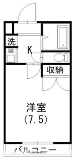 レジデンスジュネス【3階】の間取り