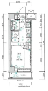 シオンヨコハマヤマテ【5階】の間取り