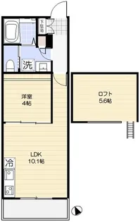 FENICE HAKURAKU(フェニーチェ白楽)【2階】の間取り