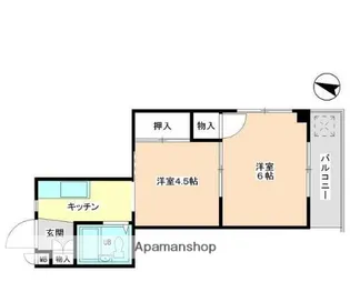 秦ビル【3階】の間取り