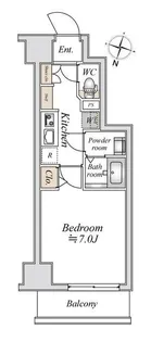 LIME RESIDENCE HIRATSUKA WEST【7階】の間取り