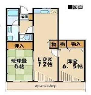 ホームズすみれが丘【4階】の間取り
