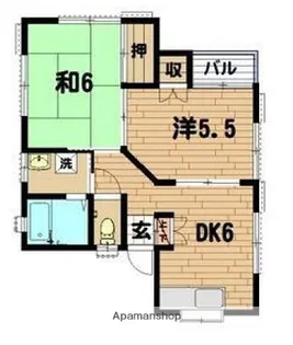 ハウスA【2階】の間取り