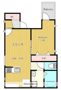 Southern Apartment 星川【2階】の間取り