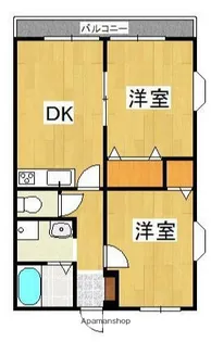 ソシエ根岸【2階】の間取り