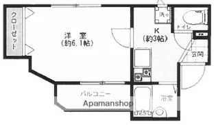 BHHILLS上大岡【1階】の間取り