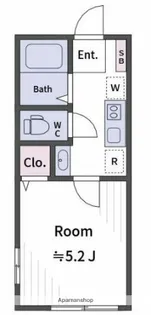 Lab Residence Kanoedai【2階】の間取り