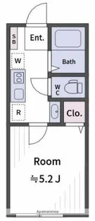 Lab Residence Kanoedai【2階】の間取り