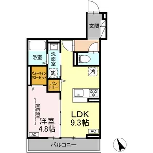 D PAINA 鷺沼【3階】の間取り