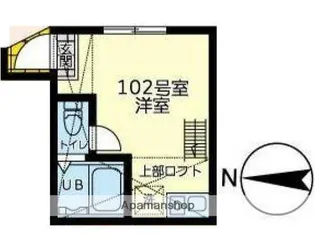 ユナイト戸塚ヴェルサイユの杜【1階】の間取り