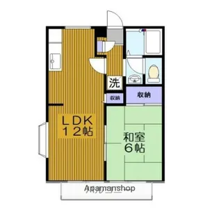 フォーレスト【2階】の間取り
