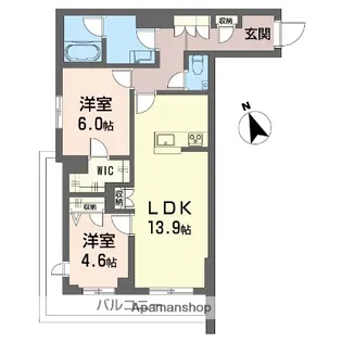 グランクロス サクラ【3階】の間取り