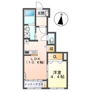 TWINKLE【1階】の間取り