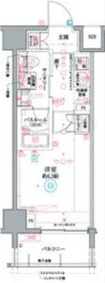 クレヴィスタ阪東橋Ⅲ【7階】の間取り